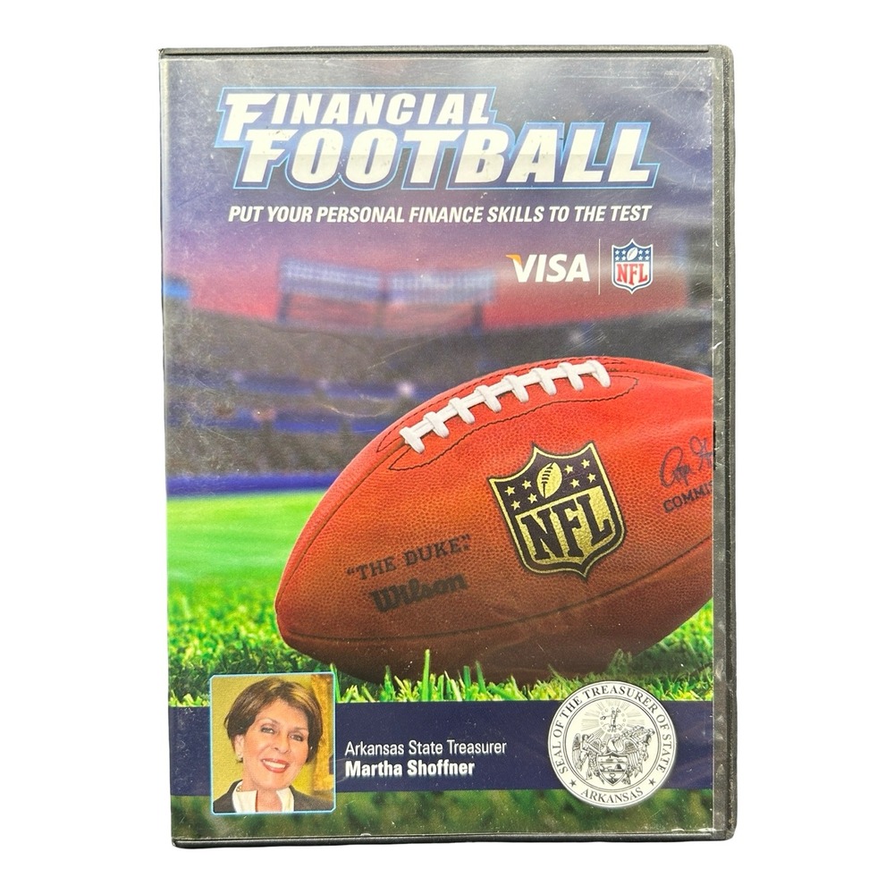 Visa NFL Financial Football PC Mac Game CD Personal Finance Martha Shoffner 2012